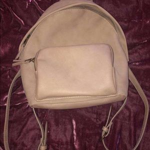 Tan backpack